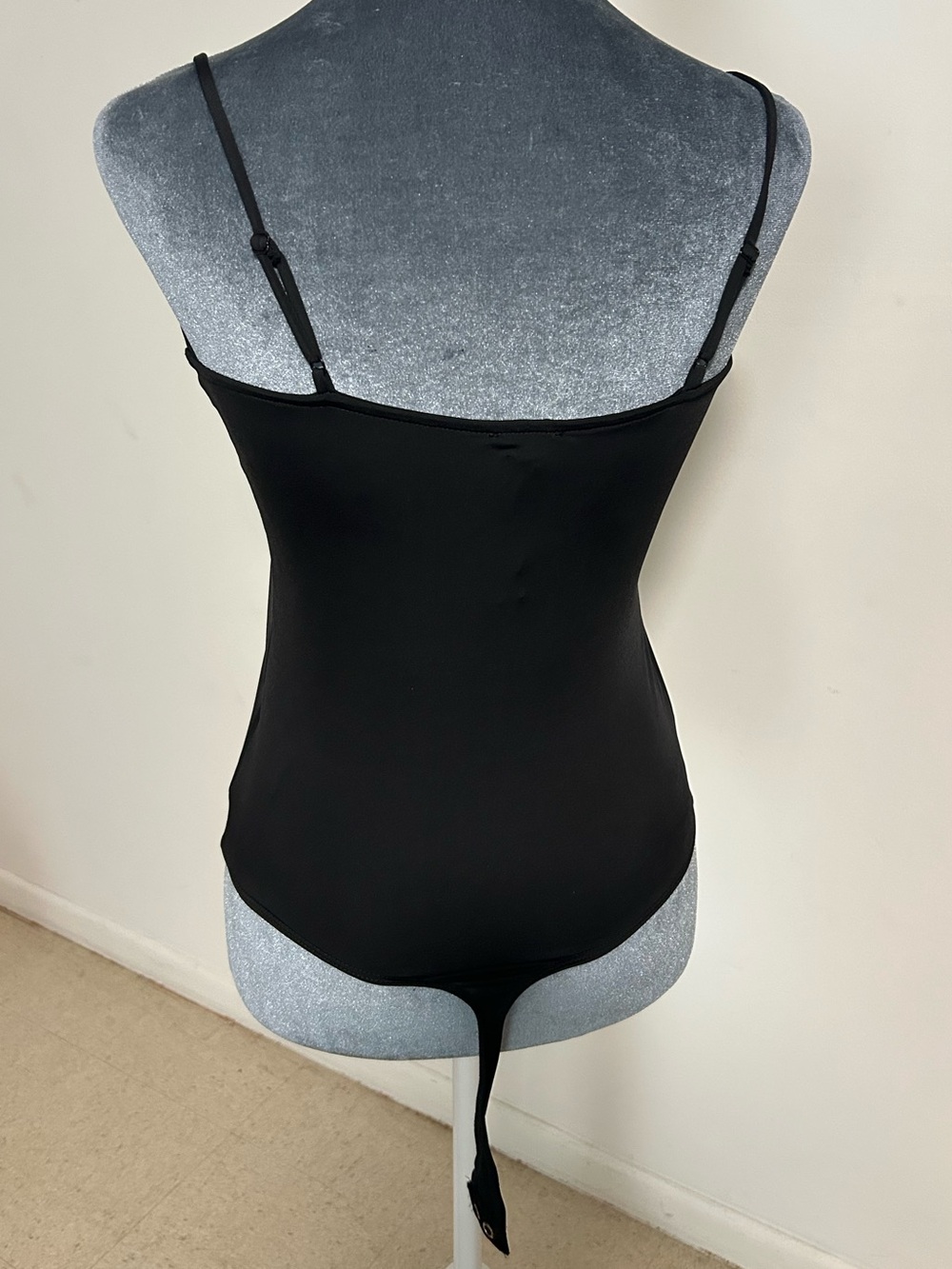 Express Black Body Contour Bodysuit